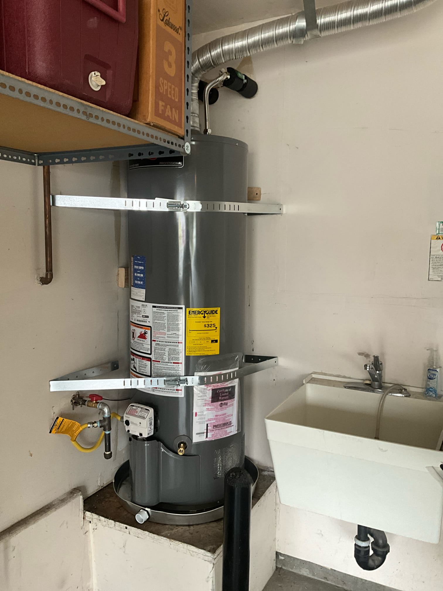 🔥 50-Gallon Water Heater Installation – Stockton, CA