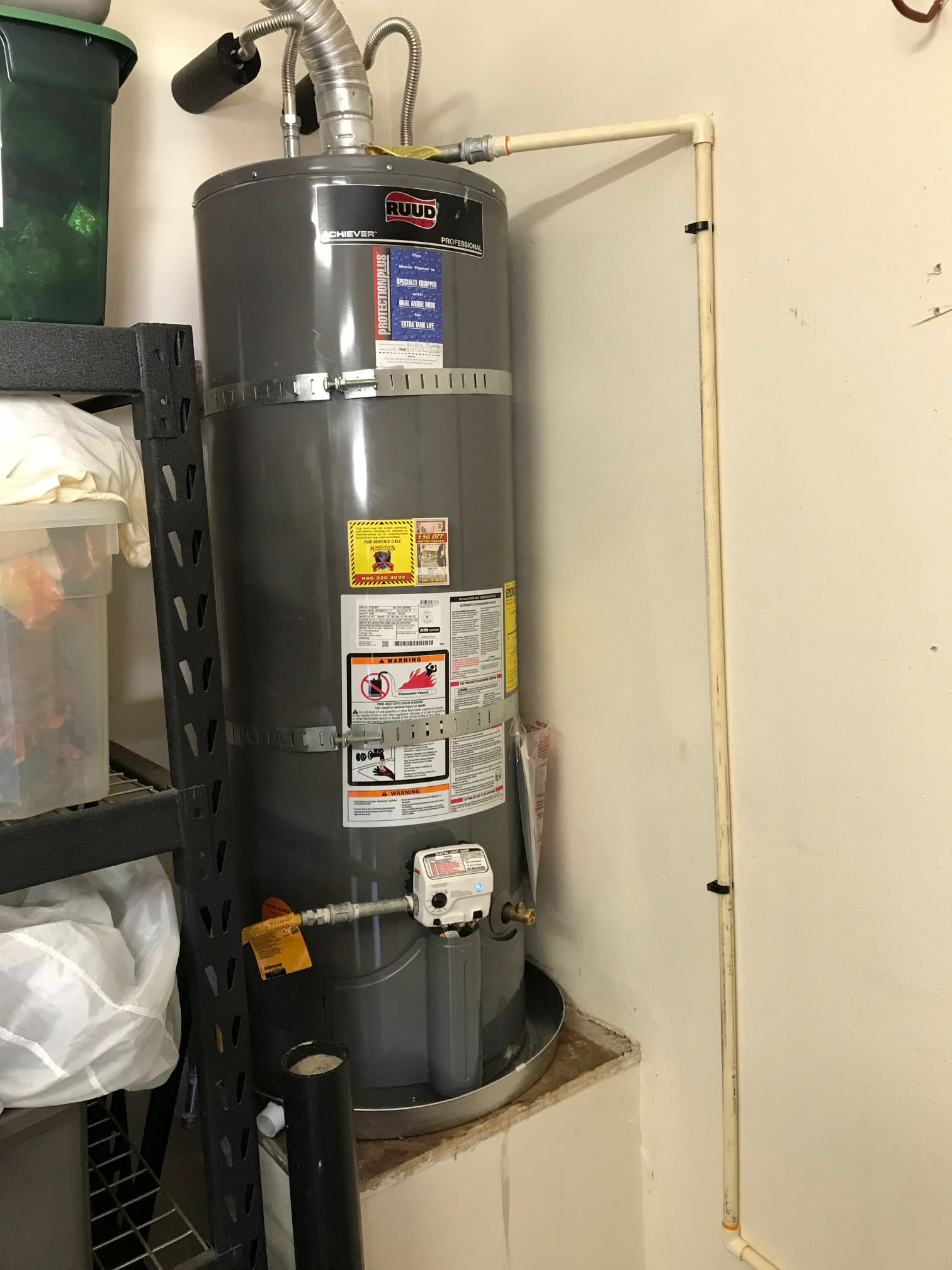 🔧 Water Heater Replacement — Manteca, CA