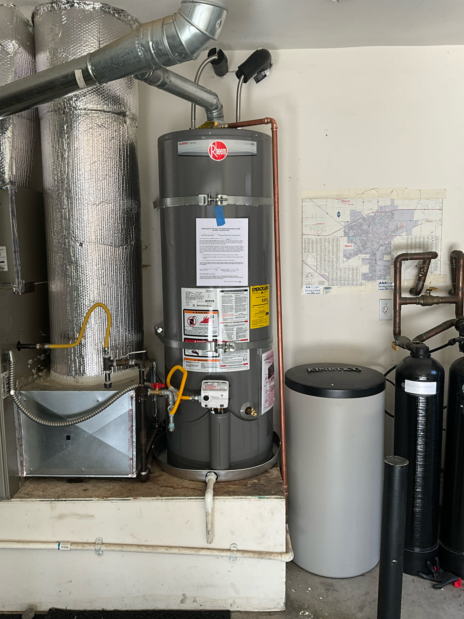 Beautiful Water Heater Swap in Tracy, CA. 