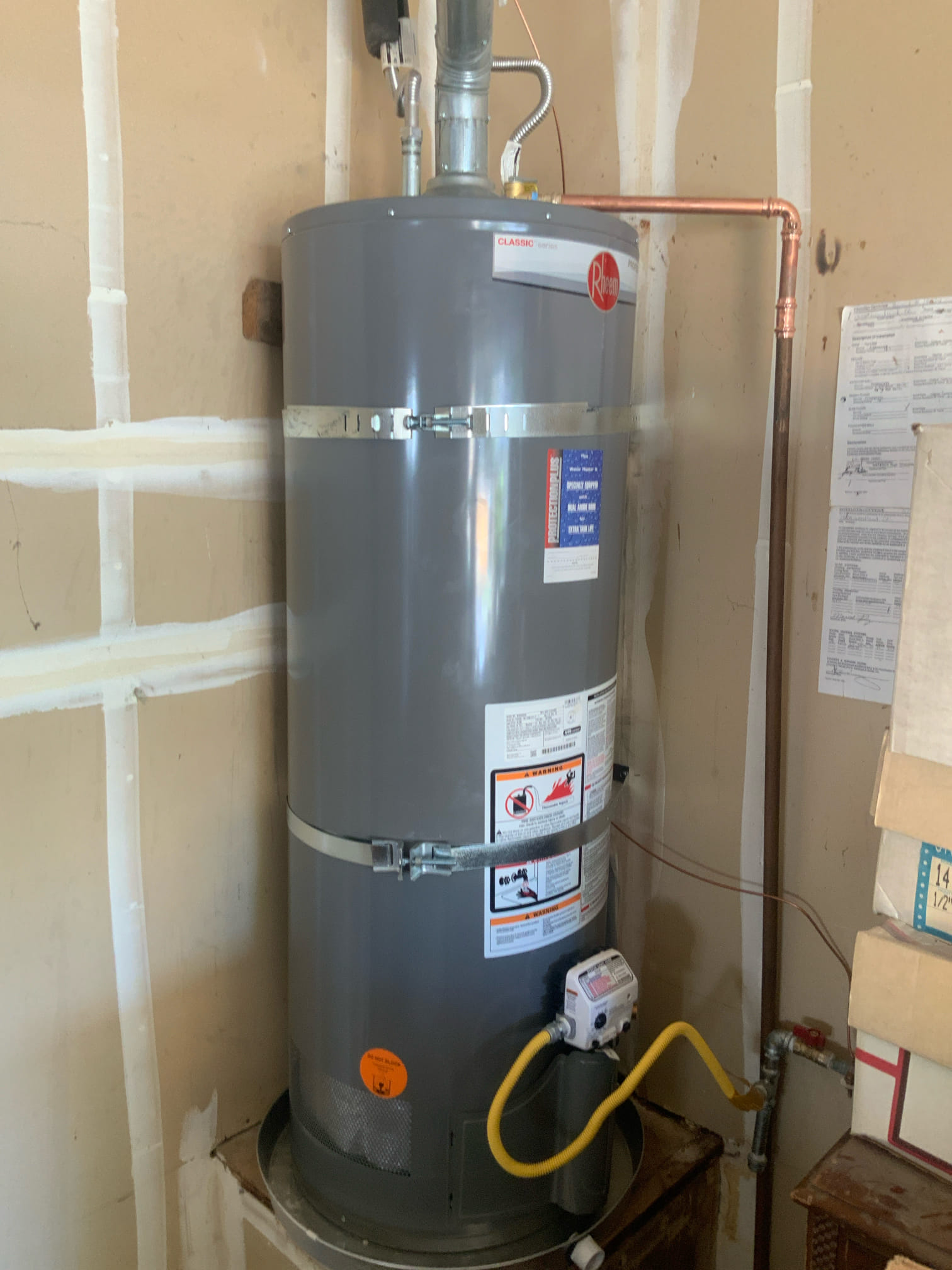 Immaculate Water Heater Replacement in Tracy, CA  