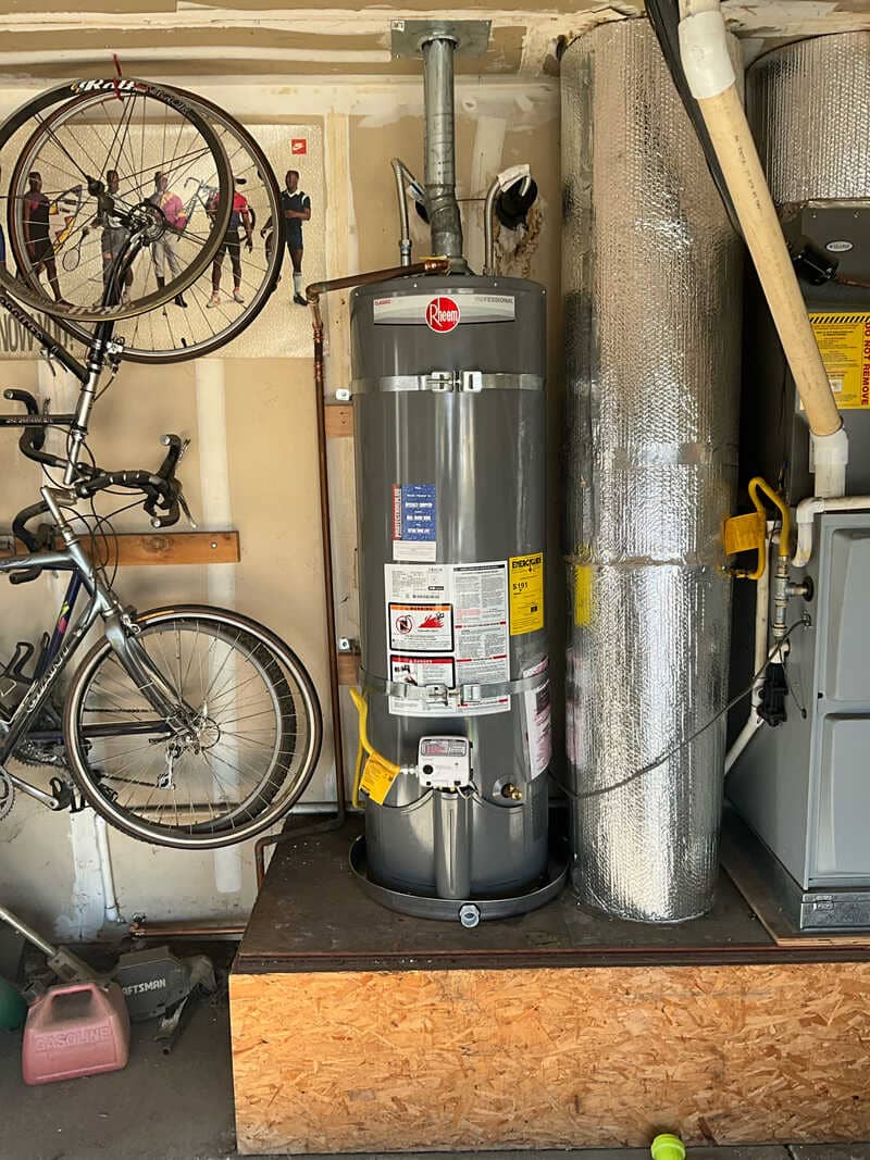 Water heater swap service request in Manteca, CA