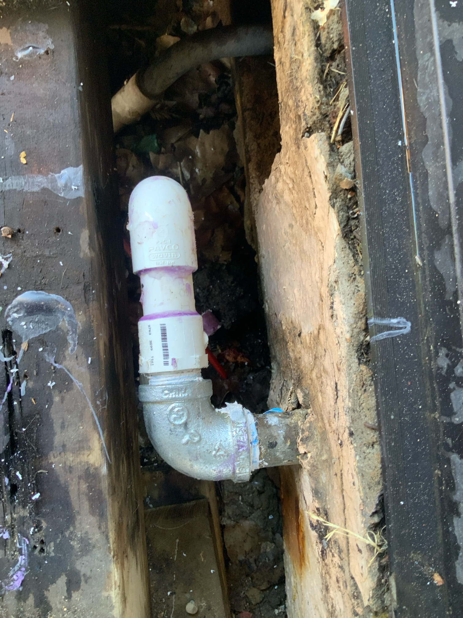 Water Line Repair in Stockton, CA.