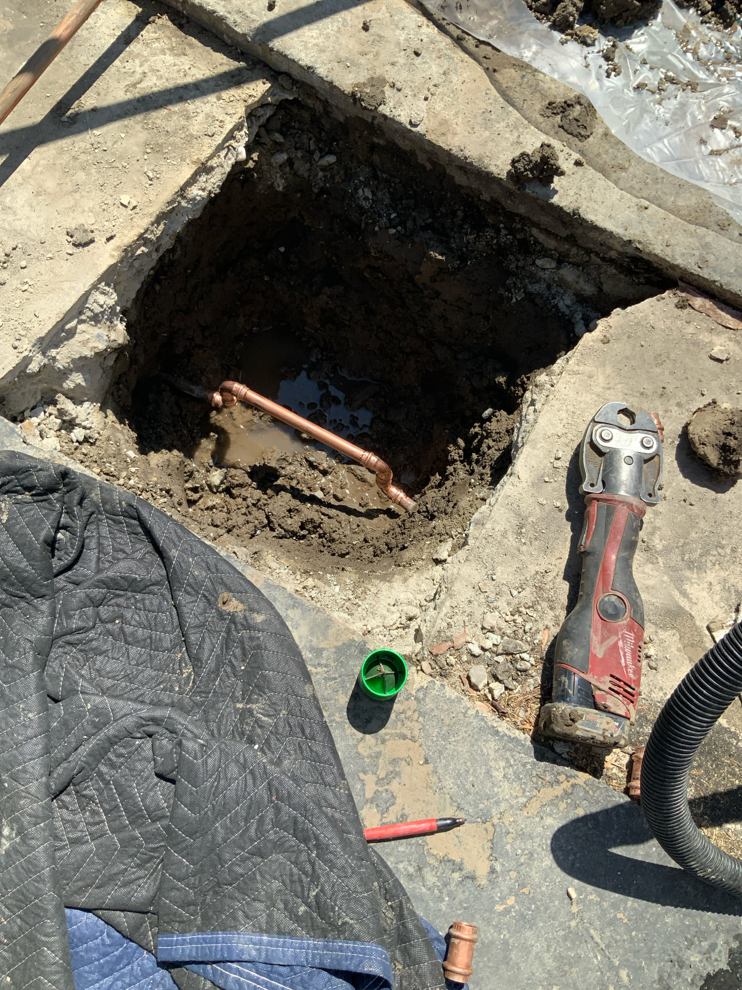 Water line repair in Stockton, CA