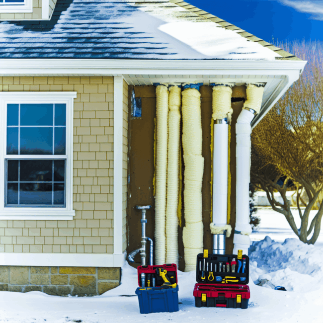 How to Prevent Frozen Pipes in Cold Weather - Knights Plumbing & Drain
