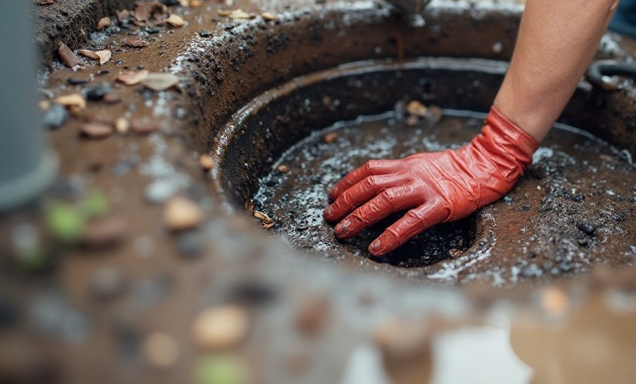 Residential drain cleaning service in Tracy CA removing buildup and restoring flow